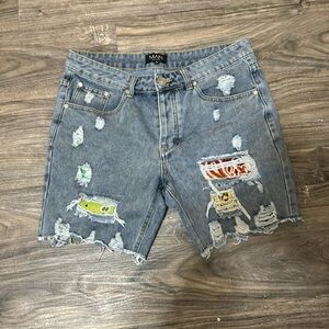 Boohoo man Jean shorts